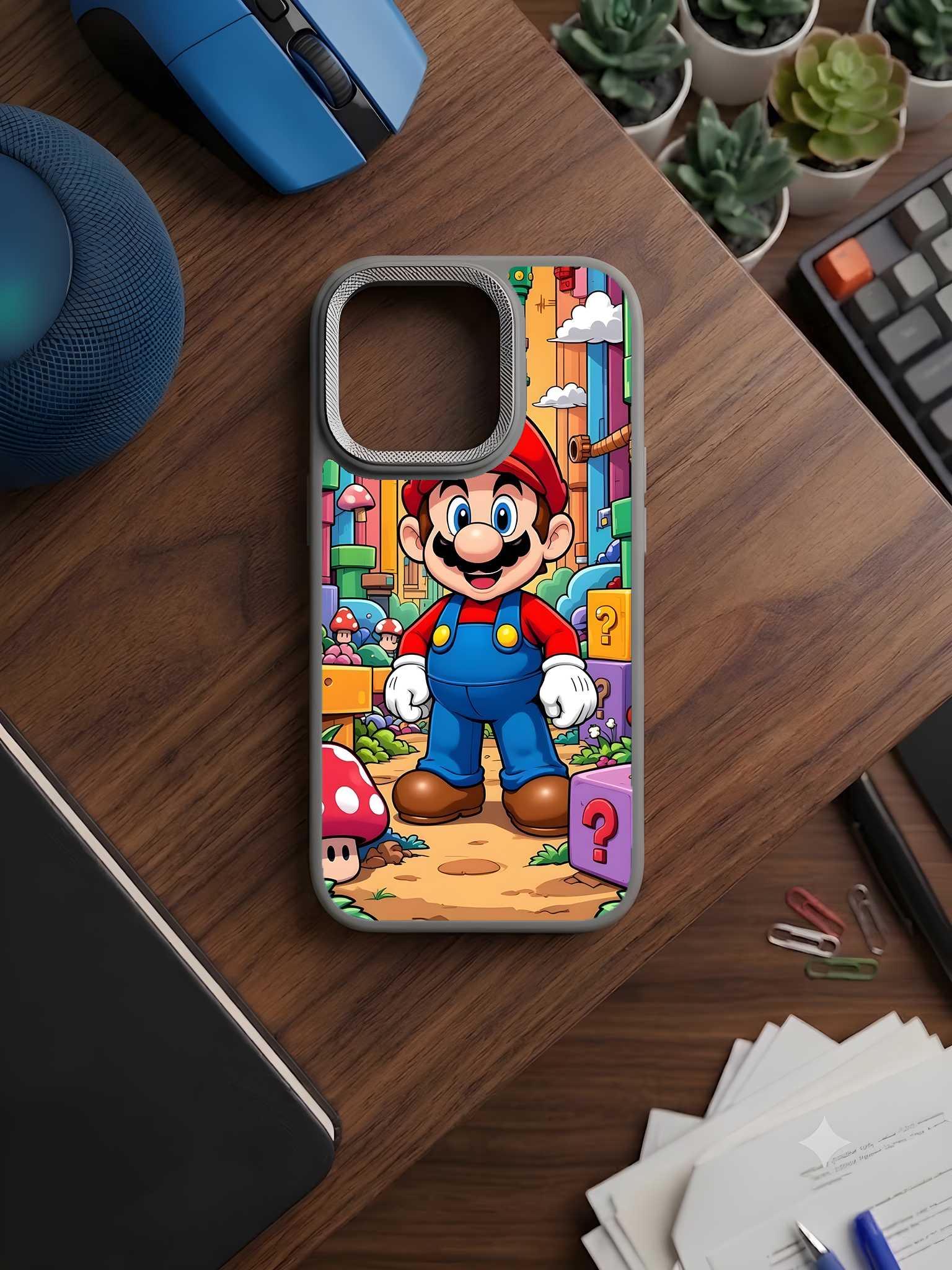 Luigi to Mario Mushroom Kingdom